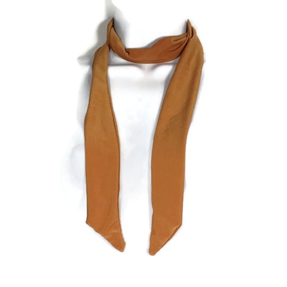 Rust Skinny Tie Skinny Scarves - Picture 3 of 4
